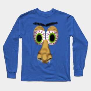 Eyeball person Long Sleeve T-Shirt